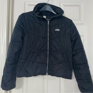 Vans Short‎ Black Puffer Jacket